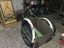 Very heavy steel trailer