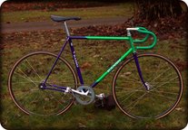 Purple/Green Basso Pista SOLD photo