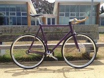 Purple Bareknuckle (Gates drivetrain)