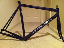 Purple Cannondale 2.8