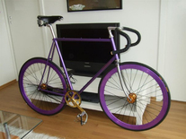 Purple Fixie from Norway!