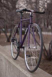 Purple Fixed Gear