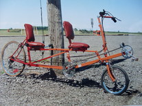 1998 Recumbent Tandem bike