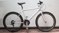 White Steel Hardtail 26" MTB (Sold)