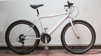 White Steel Hardtail 26" MTB (Sold) photo