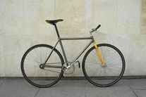 Titanium track bike photo