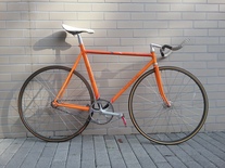 Klaas Kwantes baanfiets