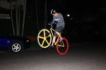 trick bicycle with DENNOS 5spoke