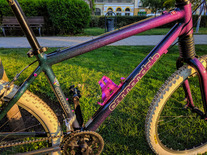 1999 Cannondale F1000 Chameleon paint photo