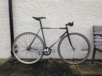 steel track/fixed/pub bike photo