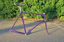 Purple  trackframe ( sold ) photo