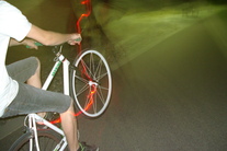 white bike photo