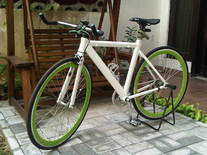 white-green & single speed PCO