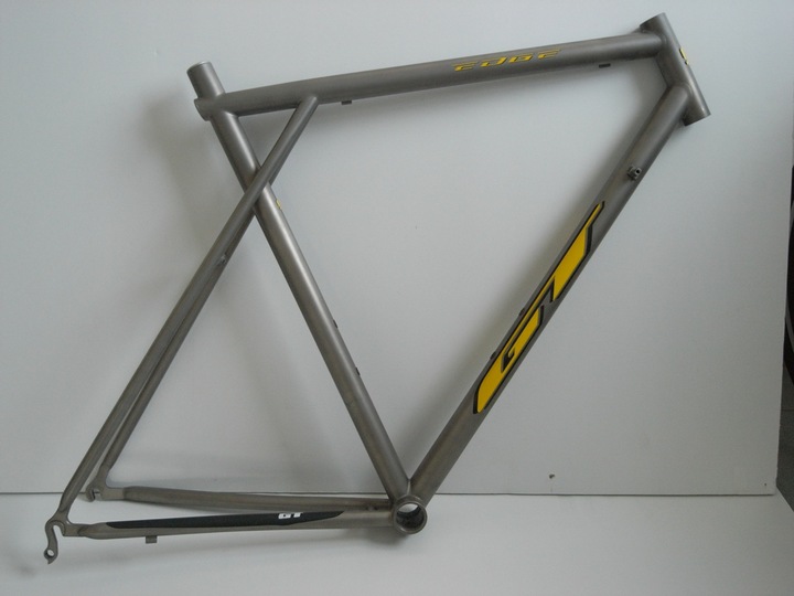 Gt Edge Titanium Roadbike Frame Matte Finish Pedal Room Post Photo