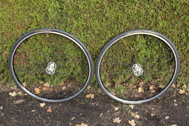 FS: Shimano Dura-Ace 7500 36h NJS Track Hubs / Mavic Open Pro Wheelset