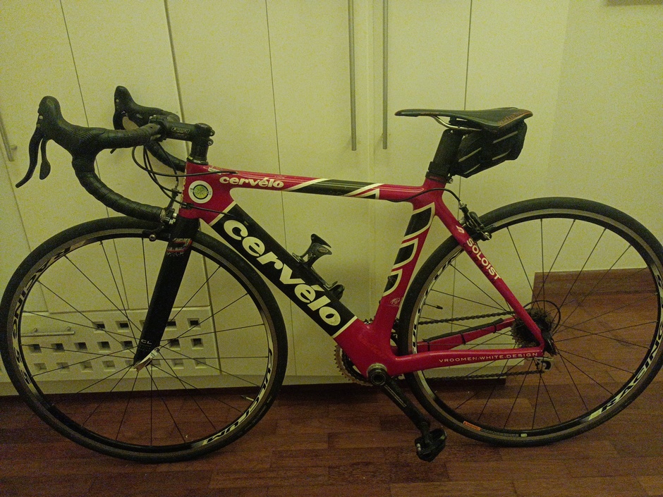 2006 Cervelo Soloist Pedal Room