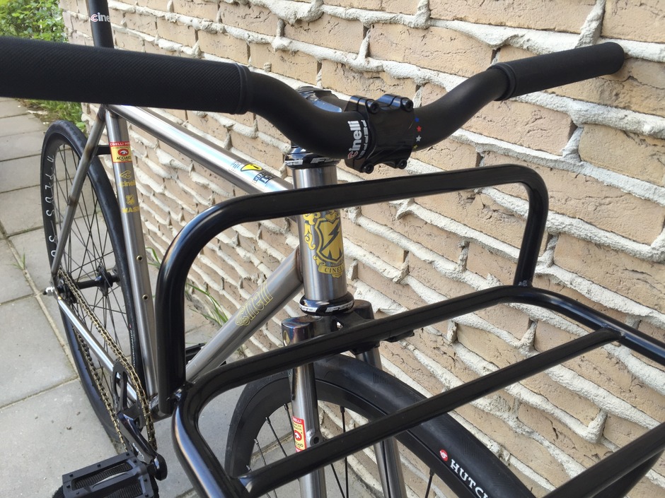 Cinelli Mash Alloy Bullhorn Track/Pursuit Bicycle Handlebar