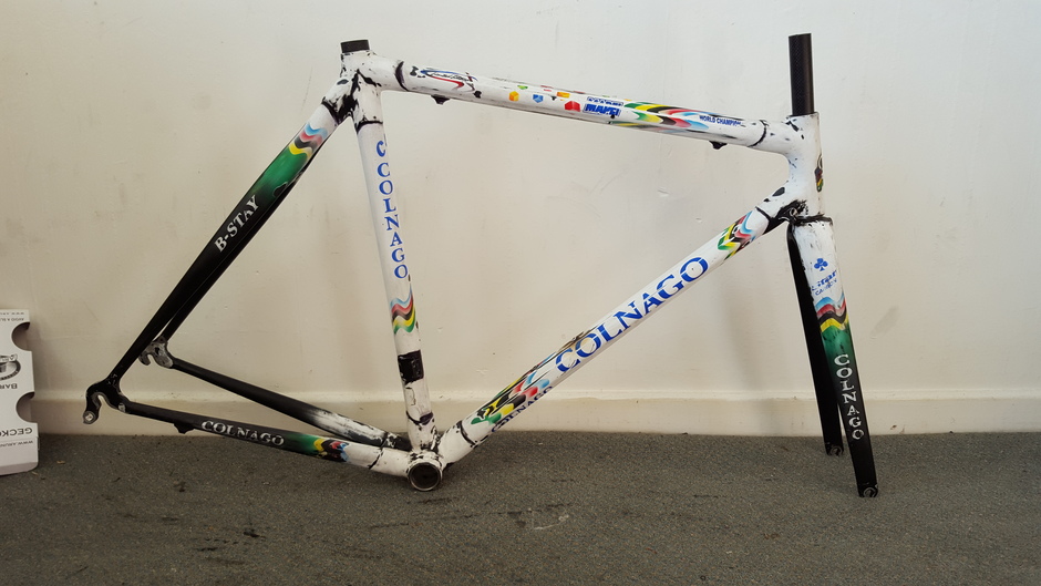 Colnago C40 Mapei world champion Pedal Room