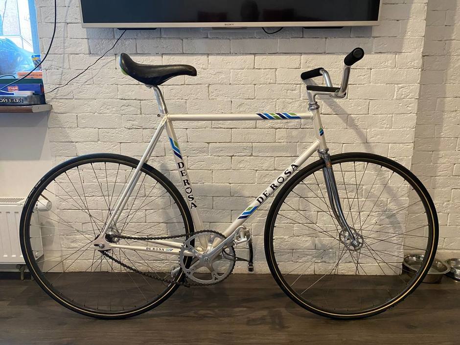 【希少‼】DE ROSA AERO DINAMICA PISTA デローザ 1983 De Rosa aerodinamica pista. - Pedal Room