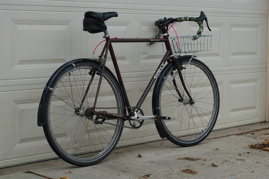 Surly Cross Check SS Pedal Room