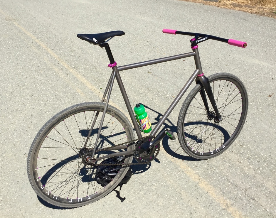 Surly Steamroller 62cm Recovered Pedal Room