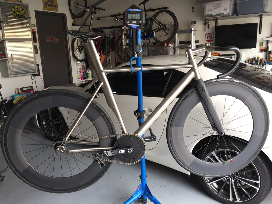 titanium fixed gear