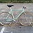 Seafoam green bike