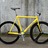 1993 Cannondale Track, Yellow (sold)