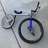 Silly penny farthing