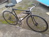 Homebuilt Raleigh Fixie/Pathracer. photo