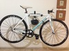 A 2013  White Bianchi Super Pista photo