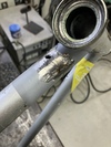 Accident car repair reinforcement photo