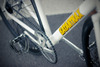 White #BATANTRAX Gold Decals photo