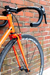 beardman bicycles orange track bike photo