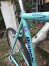 Bianchi Megaset titanium x Record TI photo