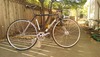 Black Bianchi Pista w/ Chrome Stays photo