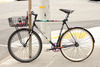 Black Fixed Gear Lockup/Rack Bike photo