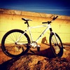 CANNONDALE F600 PAINT WHITE AUDI photo