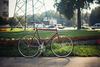 Custom Red Cannondale Track '92 photo