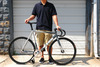 Cinelli Mash, 55cm. Grey/Gray-scale. photo