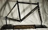 Cinelli Vigorelli BLACK/GOLD Frame Set photo