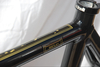 Cinelli Vigorelli BLACK/GOLD Frame Set photo