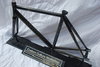 Cinelli Vigorelli BLACK/GOLD Frame Set photo