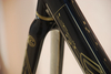 Cinelli Vigorelli BLACK/GOLD Frame Set photo