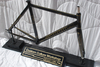 Cinelli Vigorelli BLACK/GOLD Frame Set photo