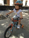 Custom Gulf racing kids bike photo