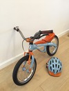 Custom Gulf racing kids bike photo