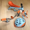 Custom Gulf racing kids bike photo