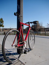 Custom RED BikeMielec 55cm photo