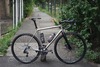 Custom steel road bike photo